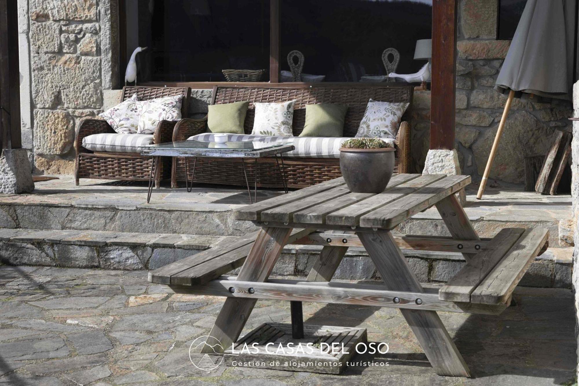 El Mirador De San Trocaya - Las Casas Del Oso Villamarcel Екстер'єр фото