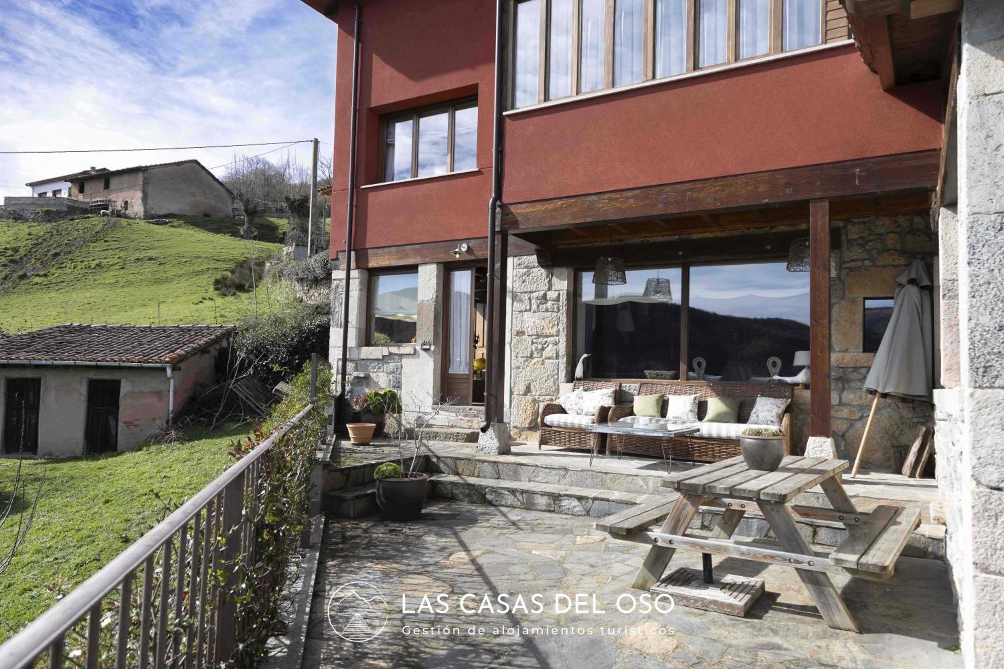 El Mirador De San Trocaya - Las Casas Del Oso Villamarcel Екстер'єр фото
