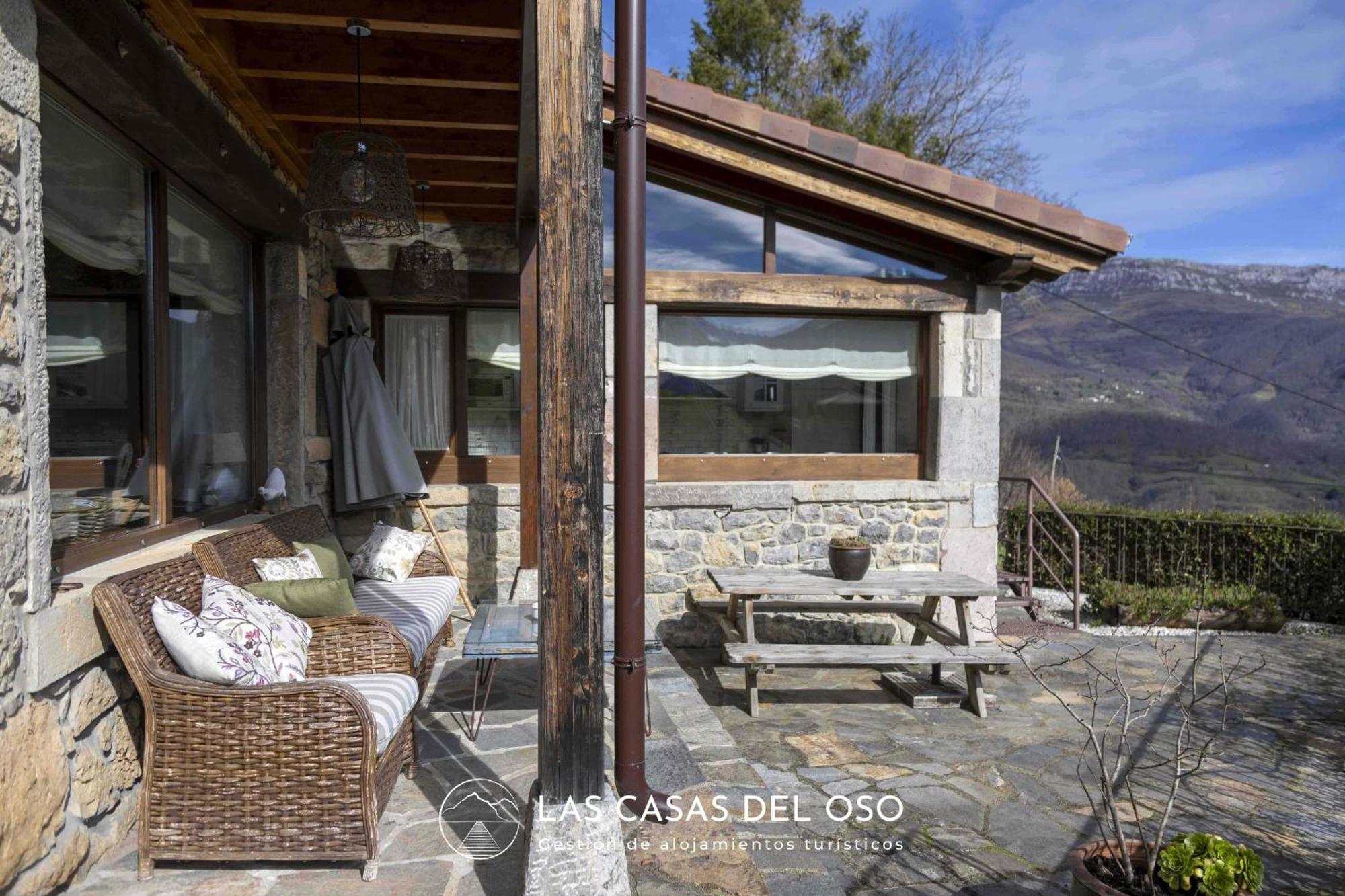 El Mirador De San Trocaya - Las Casas Del Oso Villamarcel Екстер'єр фото