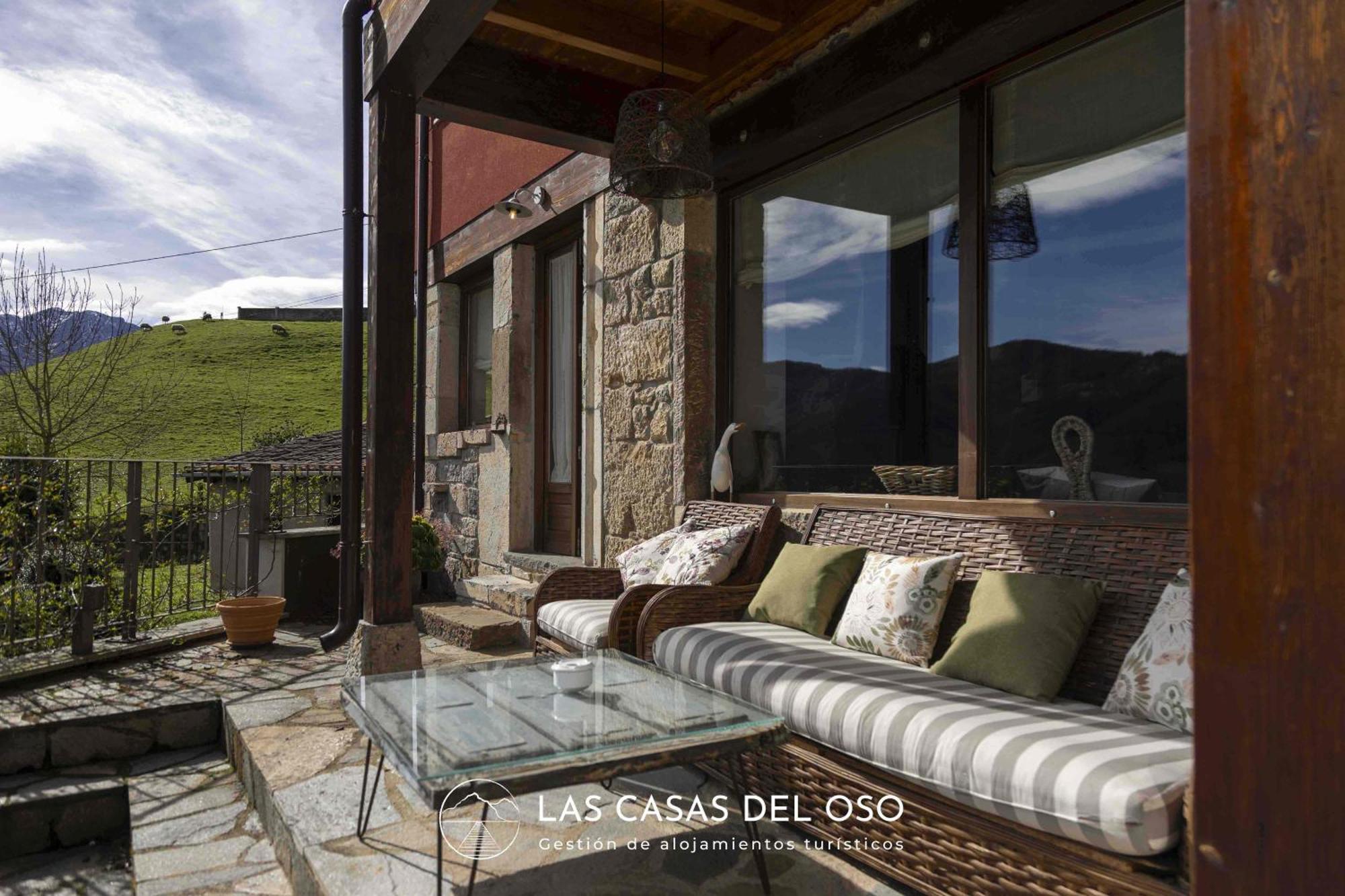 El Mirador De San Trocaya - Las Casas Del Oso Villamarcel Екстер'єр фото