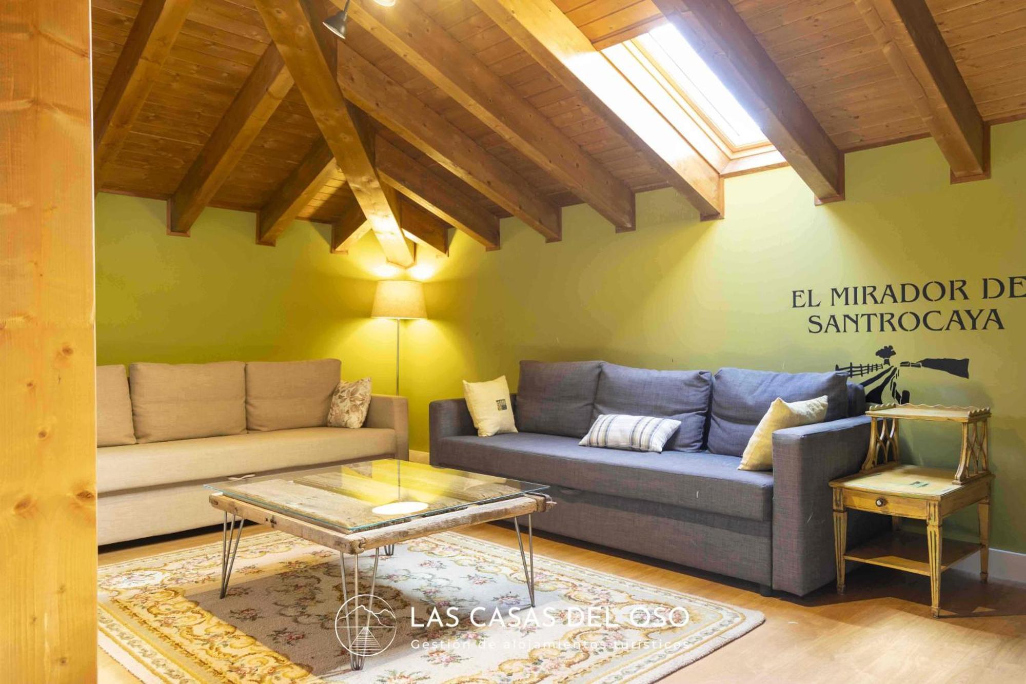 El Mirador De San Trocaya - Las Casas Del Oso Villamarcel Екстер'єр фото