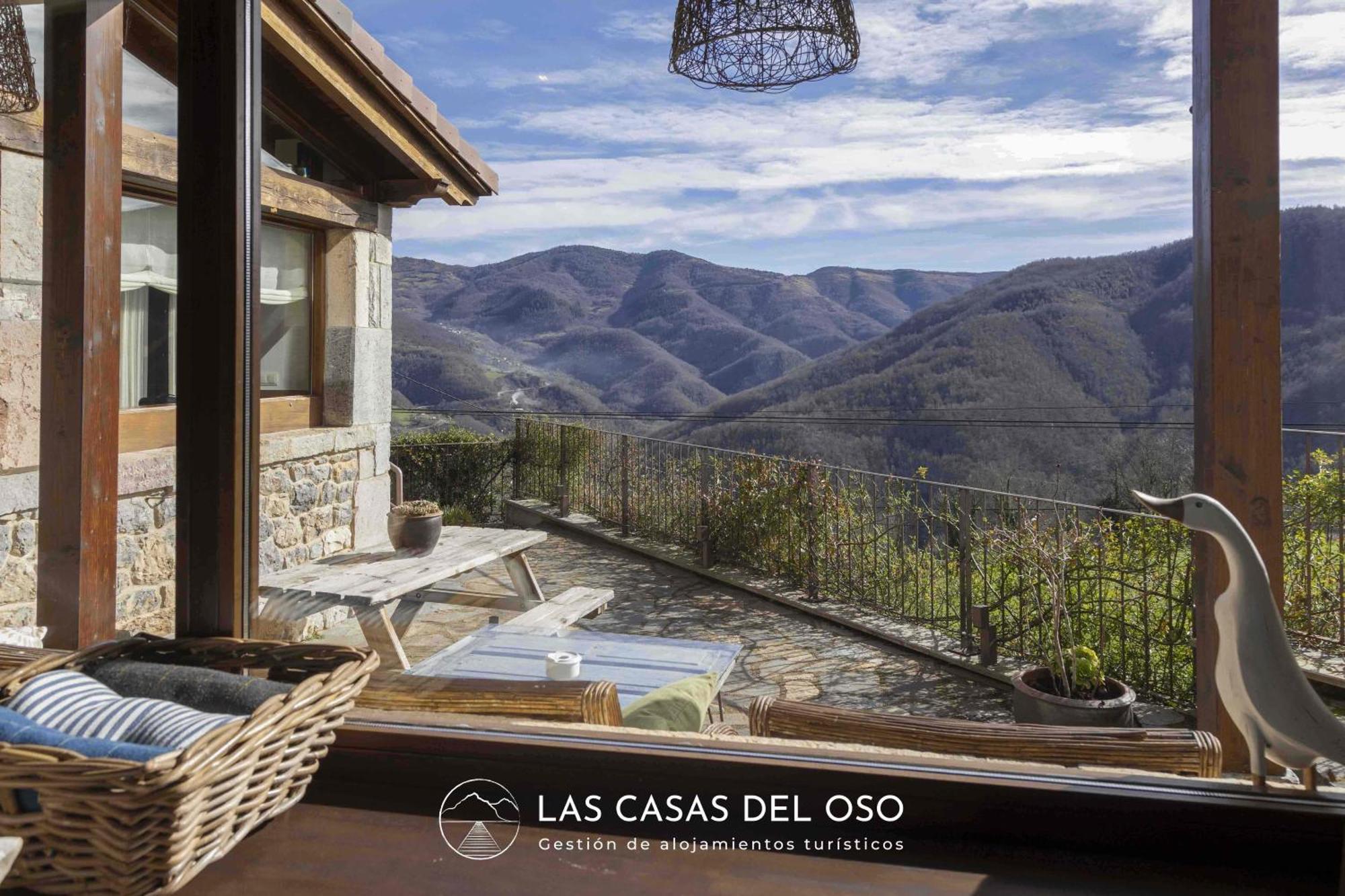 El Mirador De San Trocaya - Las Casas Del Oso Villamarcel Екстер'єр фото