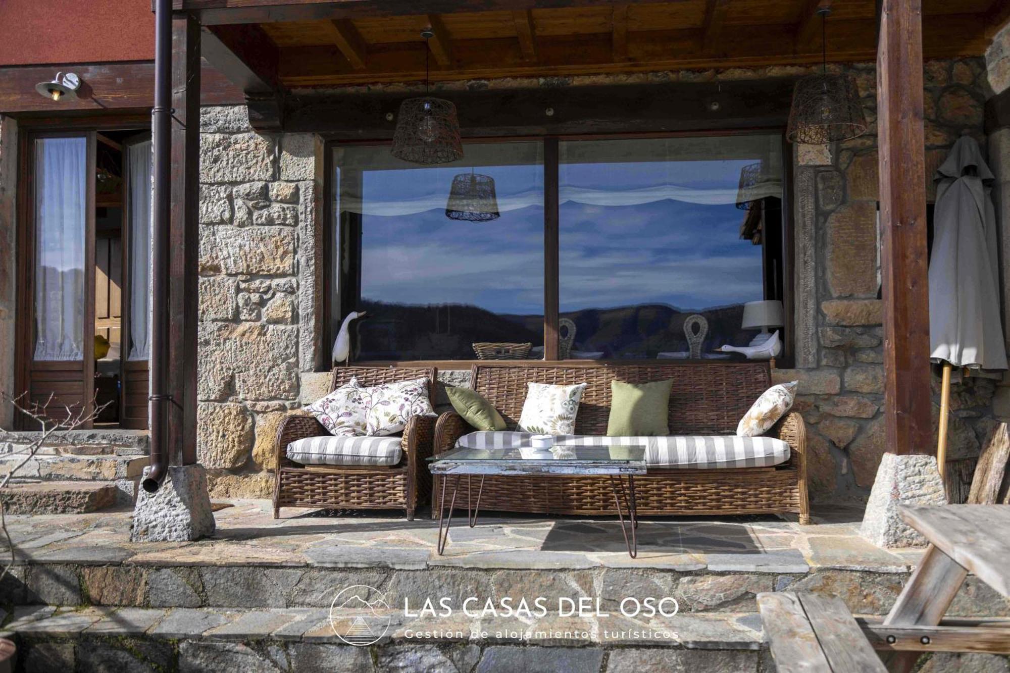 El Mirador De San Trocaya - Las Casas Del Oso Villamarcel Екстер'єр фото