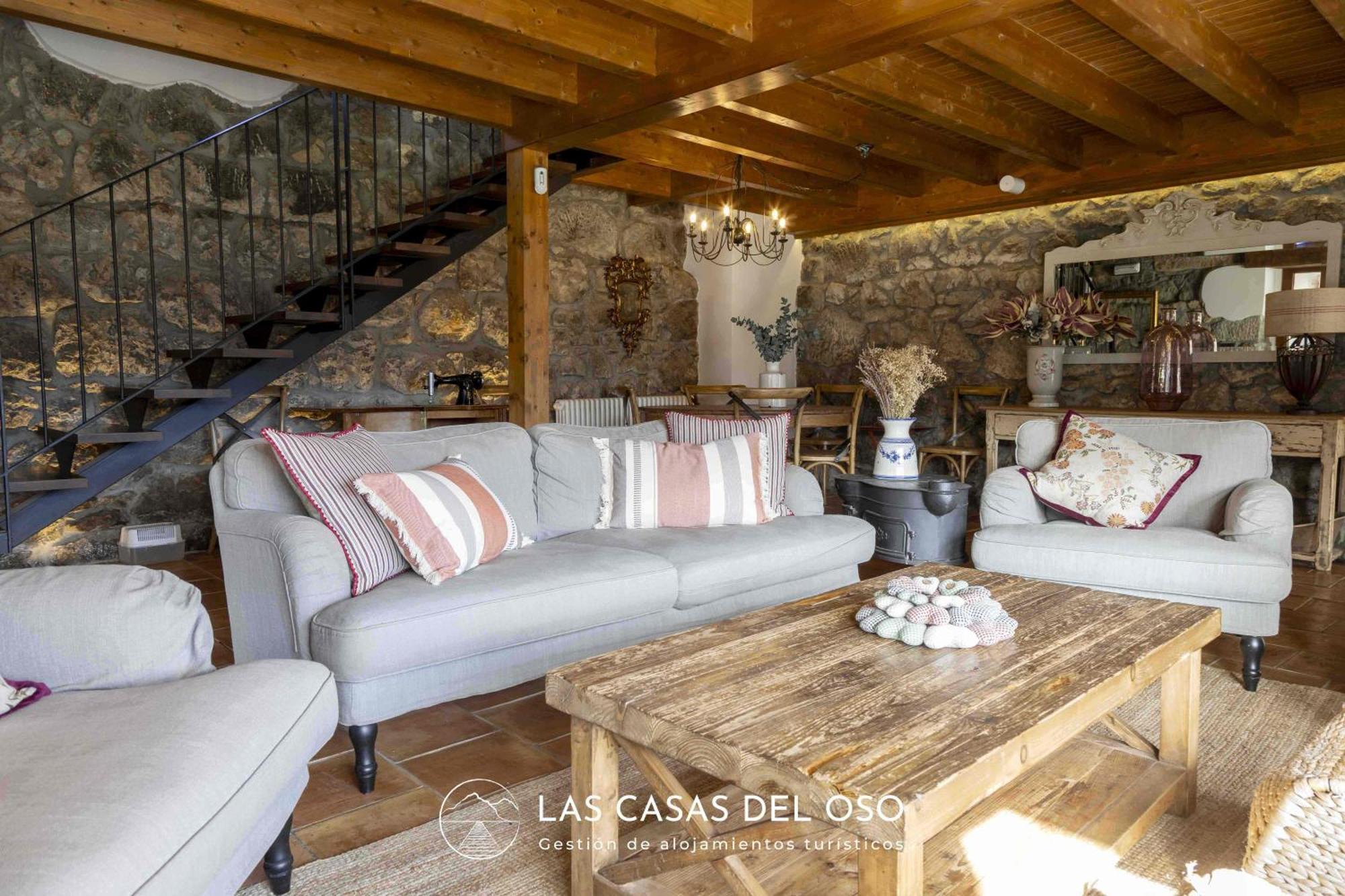 El Mirador De San Trocaya - Las Casas Del Oso Villamarcel Екстер'єр фото