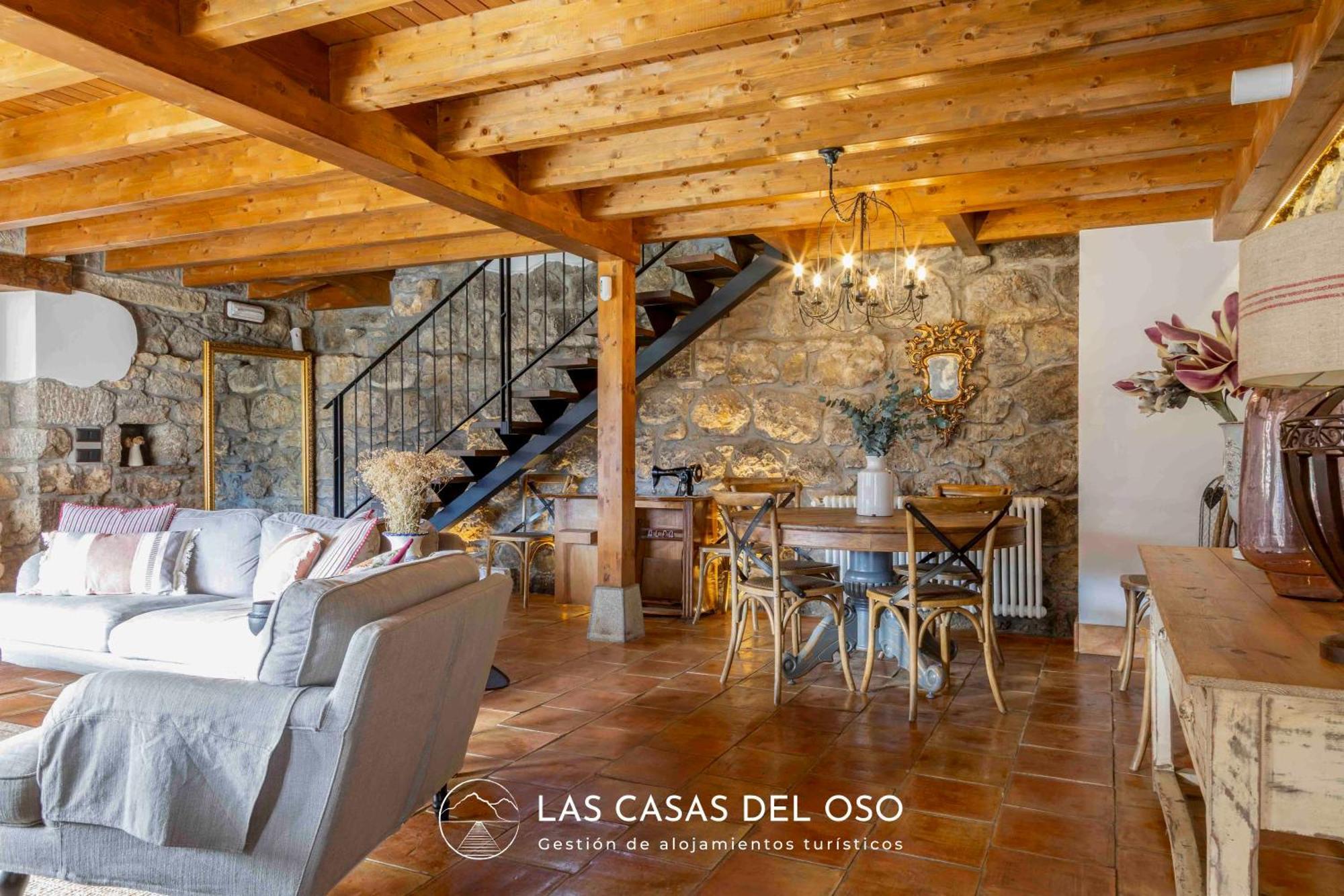 El Mirador De San Trocaya - Las Casas Del Oso Villamarcel Екстер'єр фото